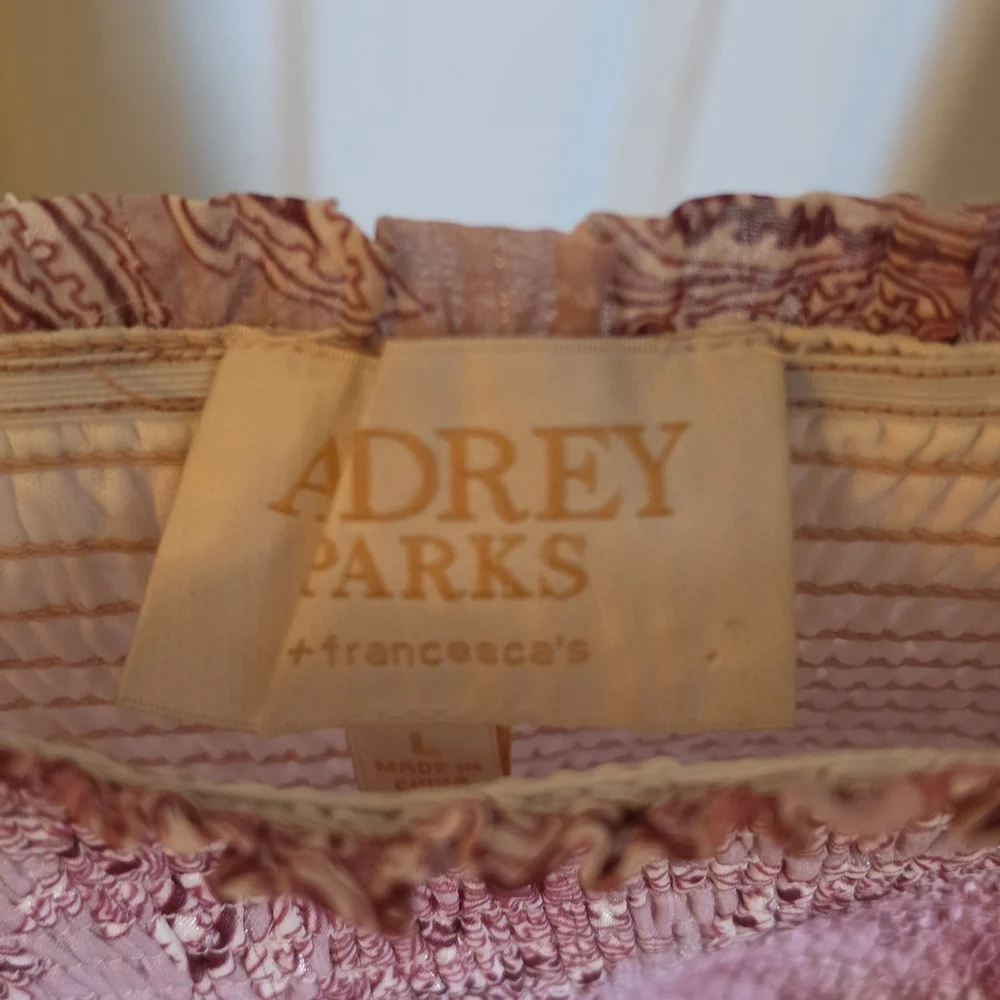 Francesca's Collections Pink & Cream Tiered Maxi Dress - Picture 2 of 6